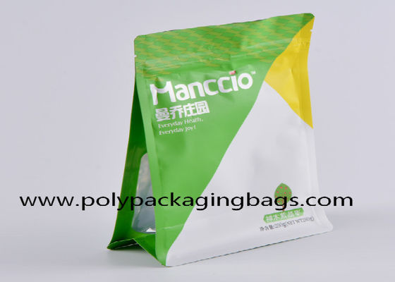 Octagon Free Standing Food Grade Resealable Foil Bags