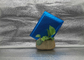 Air Cushion Bubble Mail Bag Blue Metallic Packaging For Cosmetics