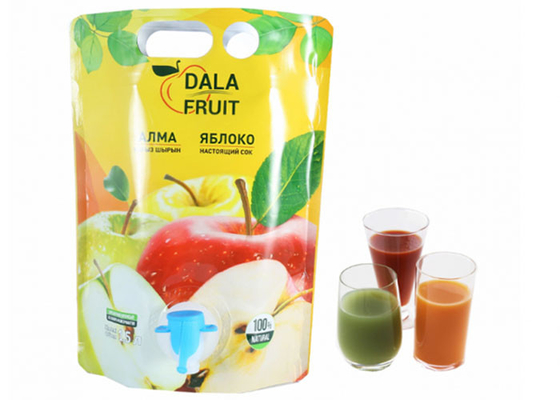 Dầu Ô Liu Cà Phê Rượu Nước Giải Khát Túi Trong Hộp Đựng Viền Nhôm 1L 2L 3L 5L Đứng Túi Với Vitop Tập / Spigot