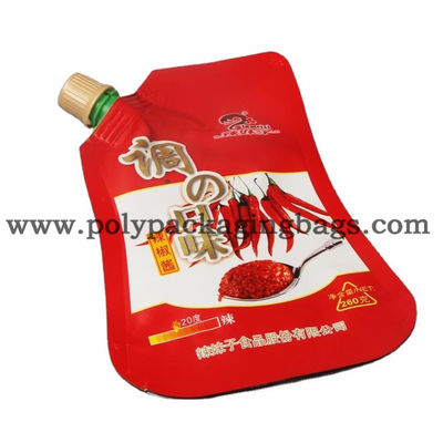 100mic Nhôm Nhựa Lá Nhựa Chất Lỏng Spout Túi Spout Pouch Túi