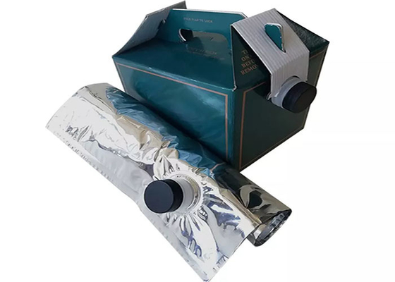 Túi BIB cà phê dùng một lần 2L / 3L / 5L trong hộp đựng có van / Spigot 200 220 Micron