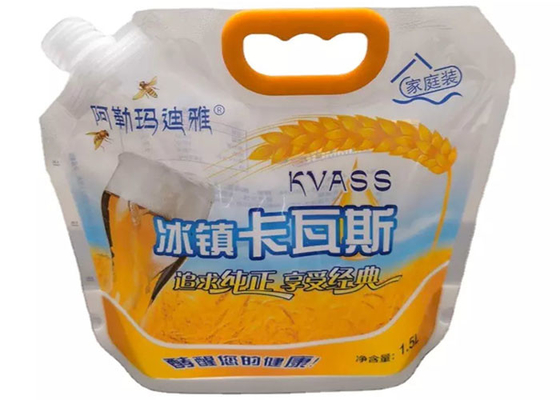 Túi 3/5 lít có thể tái sử dụng trong hộp Túi đựng rượu có van / nắp