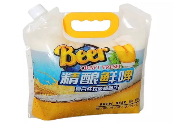 Túi 3/5 lít có thể tái sử dụng trong hộp Túi đựng rượu có van / nắp