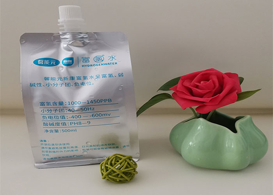 Có thể tái sử dụng Đứng lên Đồ uống bằng nhựa Túi đựng chất lỏng cho nước ép sữa Nước hydro
