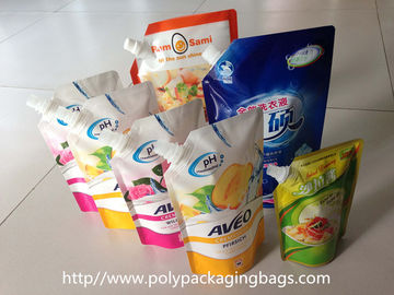 Túi nhiều lớp có vòi Đóng gói Túi Poly cho sữa đậu nành Đứng lên Túi có vòi