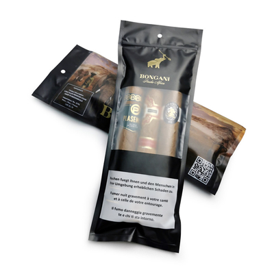 Thùng hút thuốc lá Ziplock tùy chỉnh với hệ thống ẩm và cửa sổ hiển thị 90 ngày Bảo quản 20 Capacity Cigar