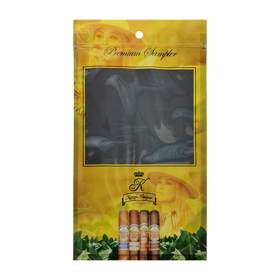 Nhà máy tùy chỉnh in Zip khóa xì gà túi Humidor 69% ~ 75% RH