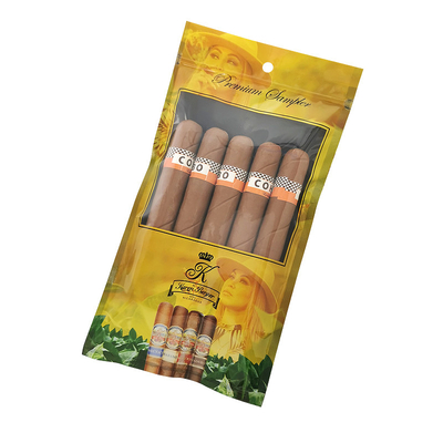 Nhà máy tùy chỉnh in Zip khóa xì gà túi Humidor 69% ~ 75% RH
