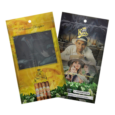 Nhà máy tùy chỉnh in Zip khóa xì gà túi Humidor 69% ~ 75% RH