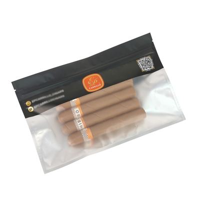 Thuốc hút thuốc lá được in tùy chỉnh ẩm và mùi chống mùi Bao bì thực phẩm túi khóa khóa thuốc lá Cigar gói nhựa bao bì Mylar túi