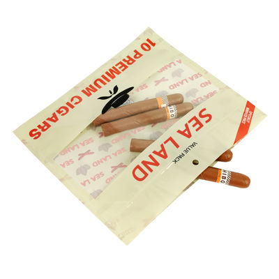 Thùng hút thuốc lá chống ẩm túi bao bì lá tự nhiên túi bao bì phim polyester