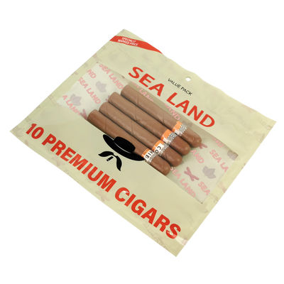 Thùng hút thuốc lá chống ẩm túi bao bì lá tự nhiên túi bao bì phim polyester