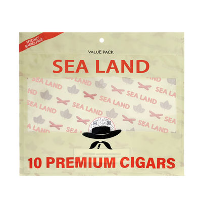 Thùng hút thuốc lá chống ẩm túi bao bì lá tự nhiên túi bao bì phim polyester