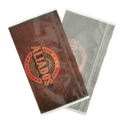 Thiết bị khử mùi bao bì chất lượng thực phẩm túi phim polyester zipper nhôm giấy thuốc lá xì gà túi bao bì nhựa