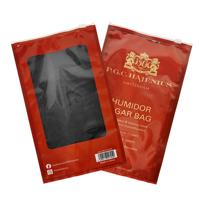 Túi khóa nhựa làm ẩm xì gà với hệ thống làm ẩm và bọt biển
