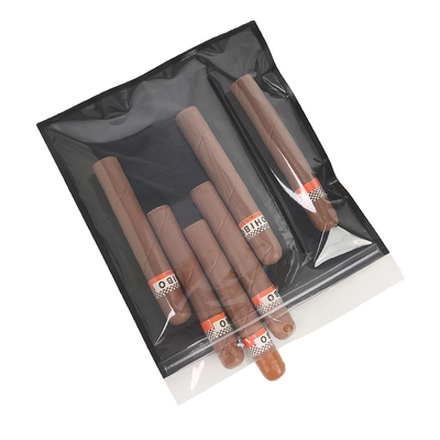 Thiết kế mới chống ẩm túi túi nhựa Humidor với Zipper Tươi giữ độ ẩm Cigar lưu trữ với khe tách biệt