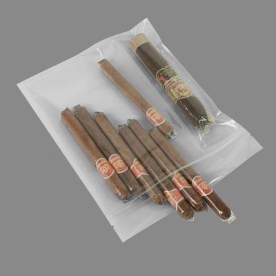 Thiết kế mới chống ẩm túi túi nhựa Humidor với Zipper Tươi giữ độ ẩm Cigar lưu trữ với khe tách biệt