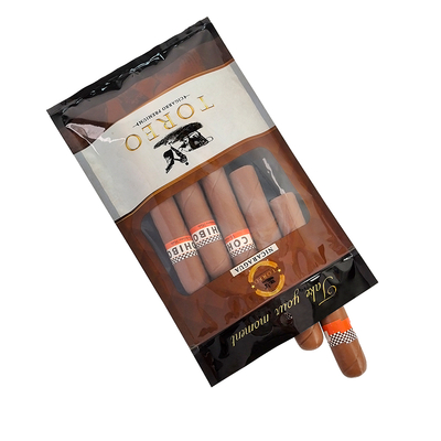 Thiết kế mới chống ẩm túi túi nhựa Humidor với Zipper Tươi giữ độ ẩm Cigar lưu trữ với khe tách biệt