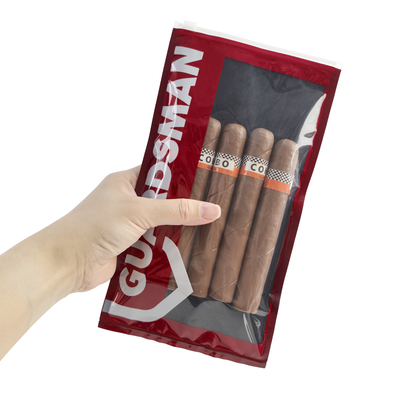 Logo tùy chỉnh Độ ẩm Thuốc lá túi xì gà Ziplock xì gà Humidor Bao bì túi du lịch độ ẩm túi làm ẩm