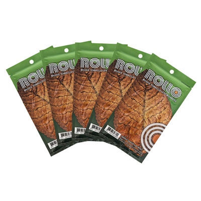 in tùy chỉnh nhựa tay Rolling phụ kiện hút thuốc lá Ziplock túi xì gà ẩm bao bì túi