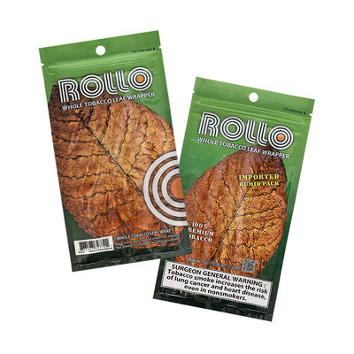 in tùy chỉnh nhựa tay Rolling phụ kiện hút thuốc lá Ziplock túi xì gà ẩm bao bì túi