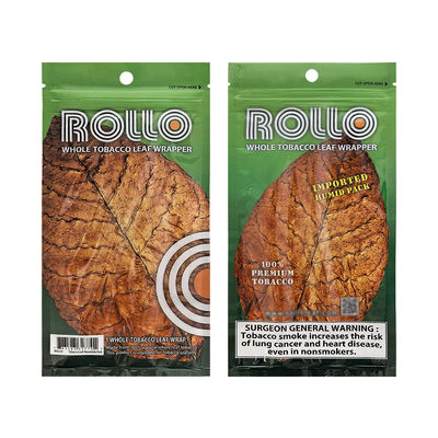 in tùy chỉnh nhựa tay Rolling phụ kiện hút thuốc lá Ziplock túi xì gà ẩm bao bì túi