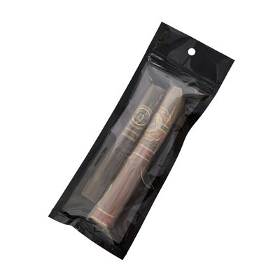 Túi xì gà Mylar Ziplock Tùy chỉnh Có thể tái niêm phong Túi nhựa Phụ kiện hút thuốc lá bằng tay Túi đóng gói để giữ ẩm thực phẩm