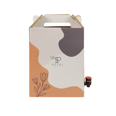 1L / 2L / 3L hộp cà phê tùy chỉnh túi cà phê dùng một lần trong hộp với máy phân phối van