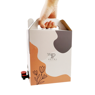 1L / 2L / 3L hộp cà phê tùy chỉnh túi cà phê dùng một lần trong hộp với máy phân phối van