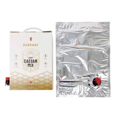 Túi BIB dùng một lần 1L 1.5L 2L 3L 5L 96OZ tùy chỉnh, Túi trong hộp trà, nước ép, cà phê mang đi, bao bì hộp giấy với bộ phân phối