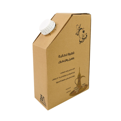 1L / 2L / 3L / 5L túi uống dùng một lần cầm túi cà phê bib trong hộp rượu vang với van hộp cà phê máy pha