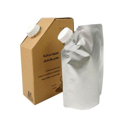 1L / 2L / 3L / 5L túi uống dùng một lần cầm túi cà phê bib trong hộp rượu vang với van hộp cà phê máy pha