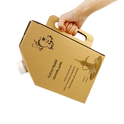 1L / 2L / 3L / 5L túi uống dùng một lần cầm túi cà phê bib trong hộp rượu vang với van hộp cà phê máy pha