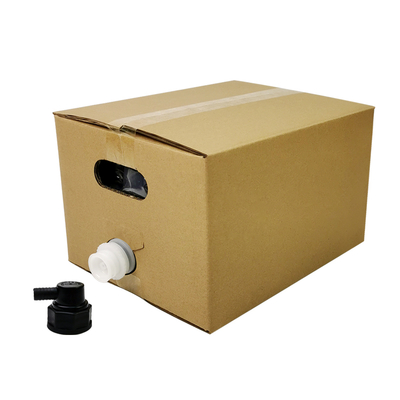 Túi trong hộp 5L 10L 20L, đạt chuẩn thực phẩm, trong suốt, vô trùng, bằng nhựa, dùng để đóng gói rượu, nước ép với vòi và hộp carton BIB