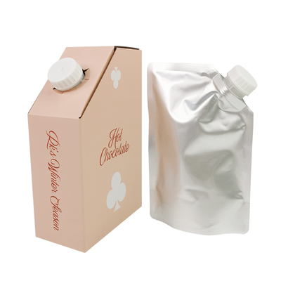 Túi BIB dùng một lần 1L 1.5L 2L 3L 5L 96OZ tùy chỉnh, Túi trong hộp trà, nước ép, cà phê mang đi, bao bì hộp giấy với bộ phân phối