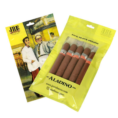 TPU và PE cấp thực phẩm túi xì gà tùy chỉnh thiết kế Ziplock Solution bao bì bảo vệ tái sử dụng bền cho lưu trữ xì gà