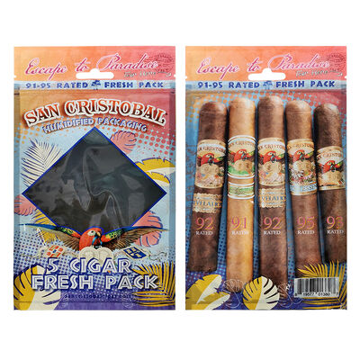 Medium Size Cigar Humidor Bags Designed With Food Grade TPU And PE Offering Superior Moisture Barrier And Storage Safety