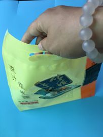 Kẹo tùy chỉnh Đồ ăn nhẹ Bao bì thuốc Bao bì Poly, Túi đóng gói bằng nhựa Túi dây kéo nhiều lớp có lỗ móc áo