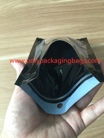 Túi giữ ẩm xì gà Ziplock có thể mở rộng di động Có thể nhìn thấy qua cửa sổ rõ ràng