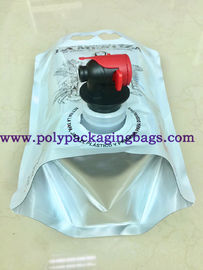 Juice Liquid Bao bì PE 1.5L Túi đứng có vòi / Spigot