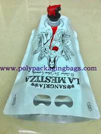 Juice Liquid Bao bì PE 1.5L Túi đứng có vòi / Spigot