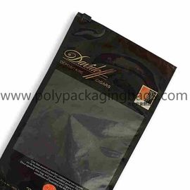 Hệ thống tạo ẩm Dây kéo Túi giữ ẩm xì gà có thể hàn lại được Khóa zip Túi giữ ẩm xì gà