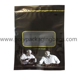 Phụ kiện thuốc lá tùy chỉnh Túi nhựa giữ ẩm xì gà Túi nhựa giữ ẩm xì gà có khóa zip