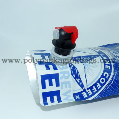 Túi có vòi đứng 10L rỗng có van bướm / vòi cho nước ép rượu cà phê lạnh
