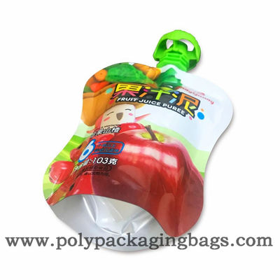 Túi đứng 90ml có vòi đựng nước ép Túi đựng nước ép táo