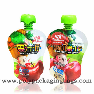 Túi đứng 90ml có vòi đựng nước ép Túi đựng nước ép táo