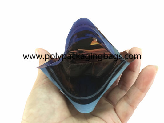 Dây kéo giữ ẩm xì gà cổ điển Túi nhựa làm ẩm xì gà Túi giữ ẩm xì gà với khóa zip trên cùng