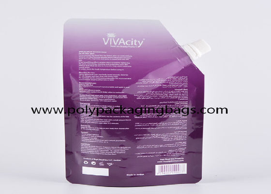 10 màu In ống đồng Tự hỗ trợ Túi có vòi đựng chất lỏng Túi đứng có vòi để đựng chất tẩy rửa