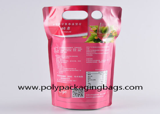 1.5L 2L 3L 5L 10L Van bướm tráng nhôm Túi rượu vang đỏ BIB Túi BiB với túi đựng dầu ô liu Vitop có van