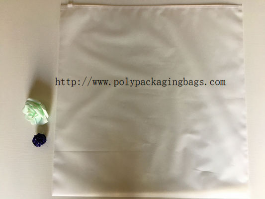 In ống đồng có thể đóng lại Túi bao bì áo sơ mi CPE mờ Túi quần áo Túi ziplock
